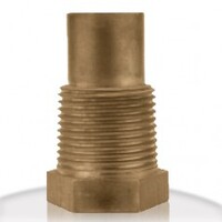 Fireside Bronze Fusible Plug with Tin Insert